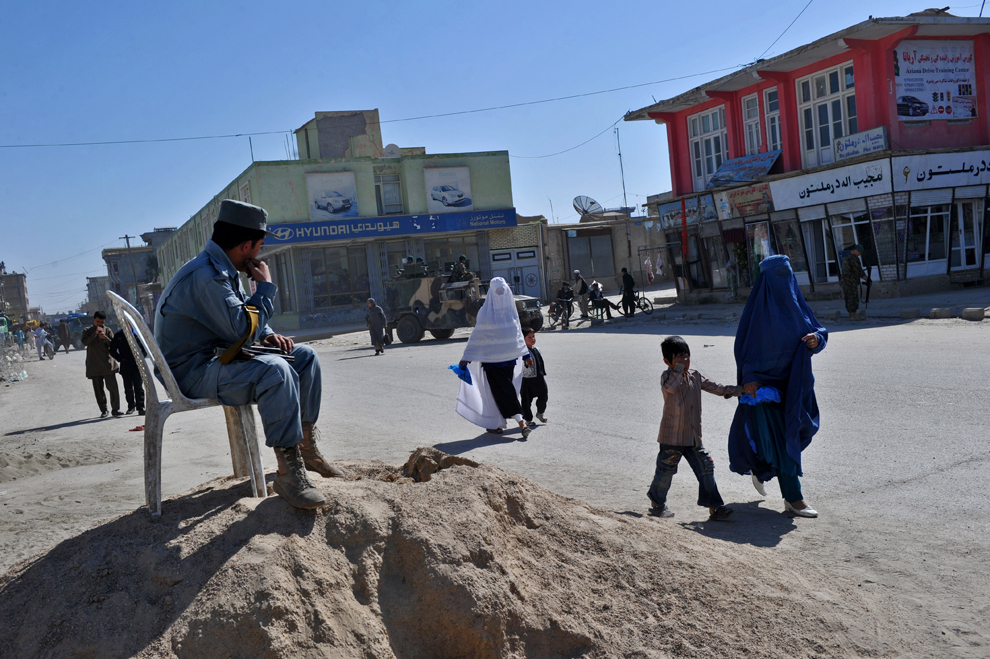 Afghan city