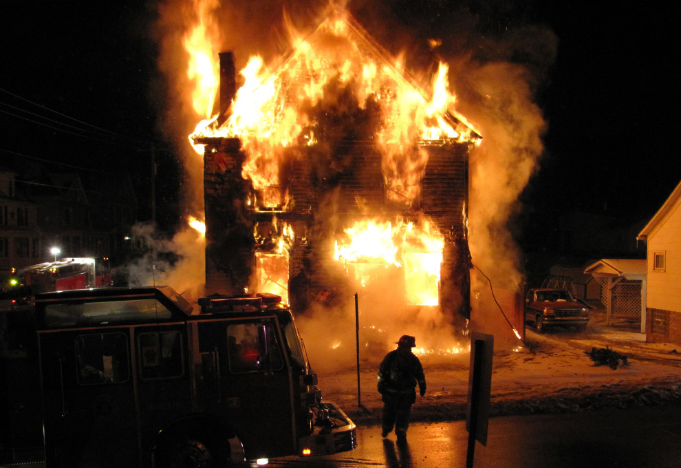 Huge House Fire