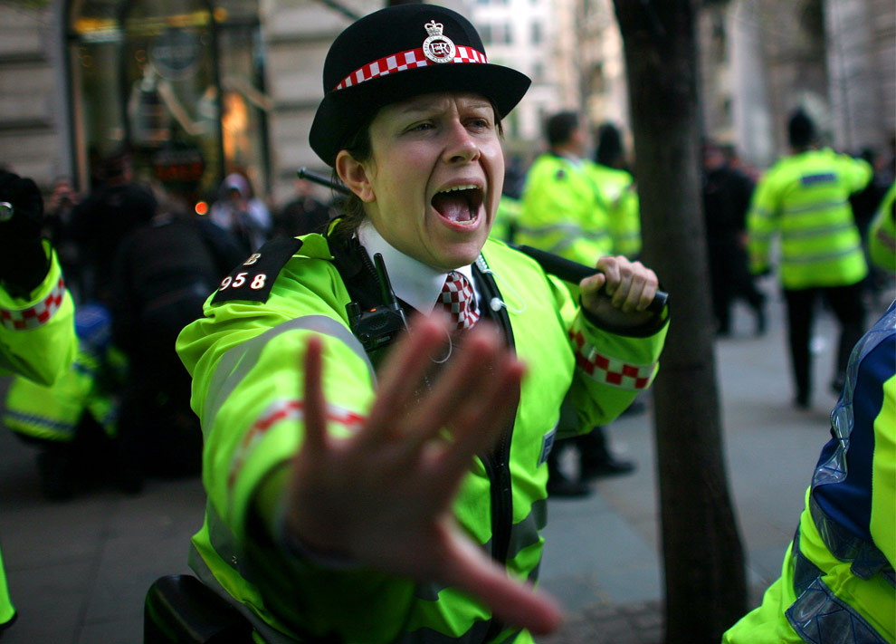 Фотография: Акция протеста в Лондоне №10 - BigPicture.ru