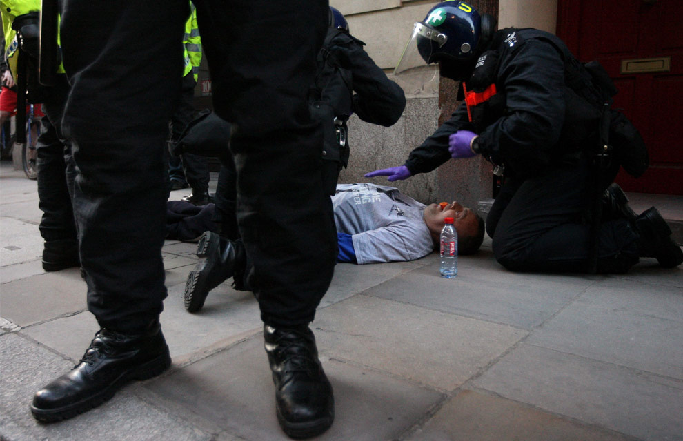 Фотография: Акция протеста в Лондоне №35 - BigPicture.ru