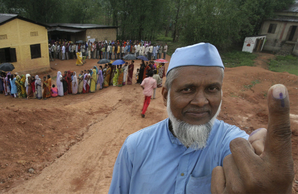 Фотография: Всеобщие выборы в Индии (Часть 2) №13 - BigPicture.ru