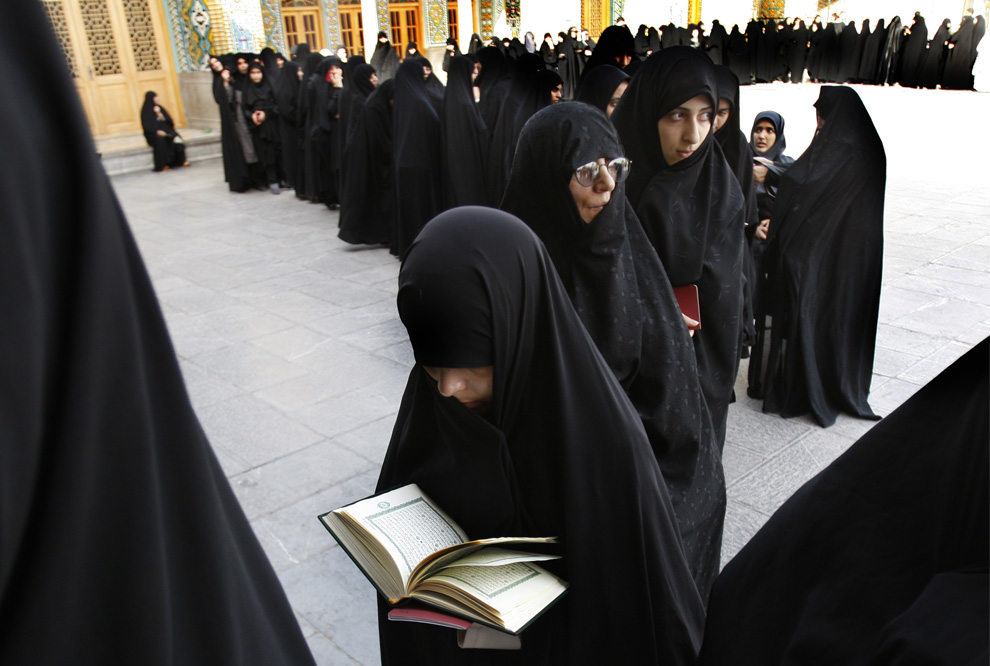 Las elecciones del presidente en Iran fotos