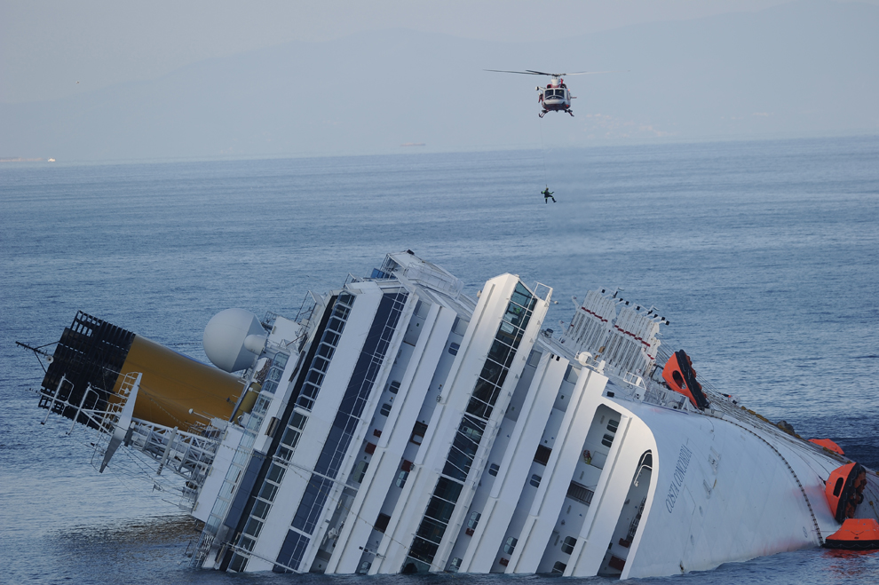 Costa Concordia Cruise Ship Runs Aground Off Coast Of Italy