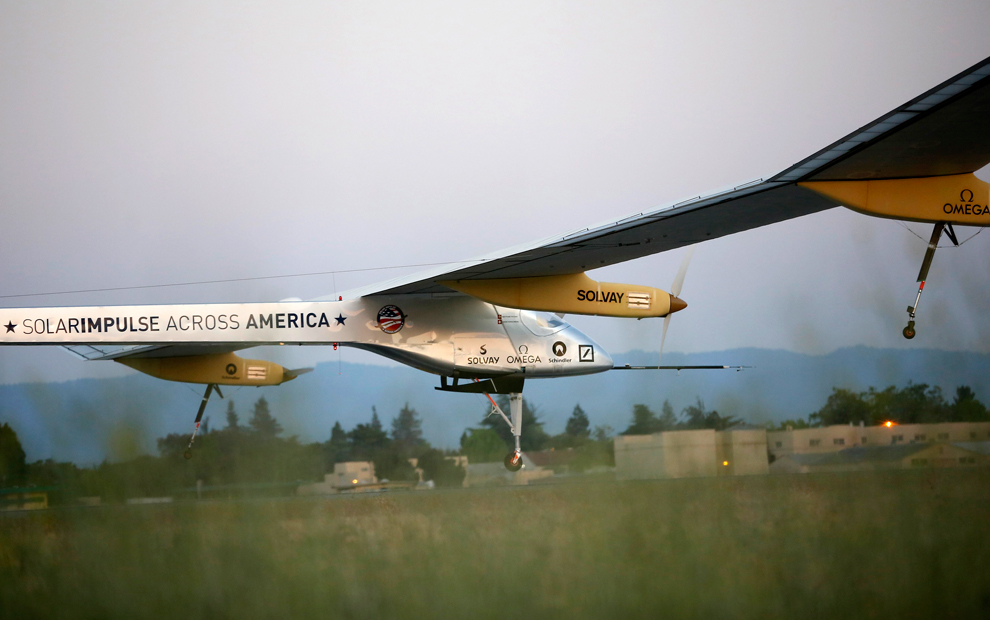 [The Big Picture] Solar Impulse - Bay xuyên nước Mỹ chỉ bằng năng lượng mặt trời